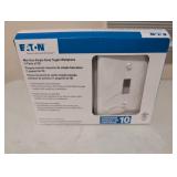 Eaton Mid-size single gang toggle wallplates (10)