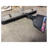 Push Broom & Dust Pan