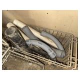 Wire Basket & plastic pvc piping