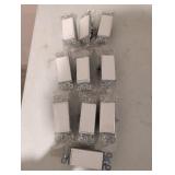 (10) electrical Rocker Light switches
