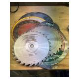 Misc 12', 10' Circular Saw Blades