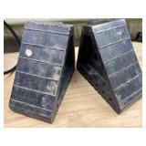 Solid Rubber Wheel Chocks