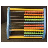 Playskool abacus, 12in wide, 9.5in H