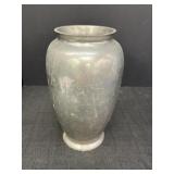 10.25" SliverTone Metal Vase