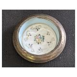 4" Hunt Hallmark Fine China Porcelain Coaster w/