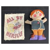 10" Dressy Bessy & All By Herself Cloth Book