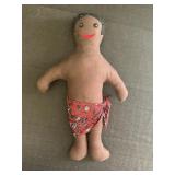 14" Handmade African Doll