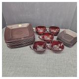 Royal Ruby Anchor Hocking Glassware