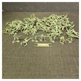 Green Plastic Army Men Figures