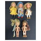 5- 6" Holly Hobbie Dolls