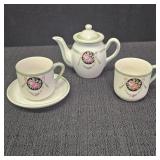 Vintage Miniature Ceramic Tea Set