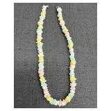 Pastel Chipped Shell like Necklace