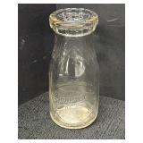 Carringer Dairy La Porte IN Half Pint Bottle