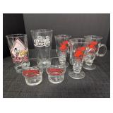 Misc Advertising glasses & coffee mugs