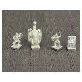 Mattel Pewter Dungeons & Dragons Pieces