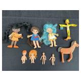 Ideal Flatsy dolls, bendable dolls, & Pokey