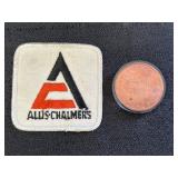 Allis Chalmers Factory Tour Coin & Patch