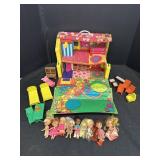 Mattel Liddle Kiddles Talking TownHouse &