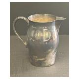 Paul Revere Reproduction Silver Plate Pitcher 7.5"