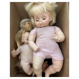 Variety of baby dolls
