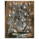 Variety of flatware