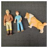 (3) 1974 Fisher-Price Adventure People Figurines