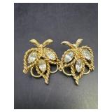 Pair of Napier Clip Earrings