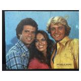 The Dukes of Hazzard Litho in U.S.A. poster board,