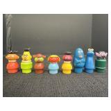 Fisher-Price Sesame Street Little People figures