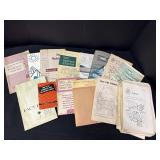 Variety of Vtg informational publications