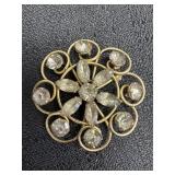 1/20 12KT G.F Flower Brooch