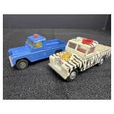 Corgi Toys Land Rovers - Whizzwheels & Lions of