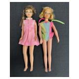 2 Mattel Skipper Barbie Doll