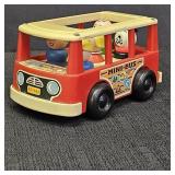 1969 Fisher-Price Little People Mini Bus