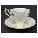 Queen Anne Tea Cup & Saucer #5365