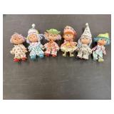 1980 Pick-A-Berry Circus Clown dolls