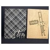 1955 & 1956 El-Pe Laporte High School yearbooks