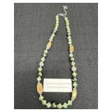 Genuine Unakite Necklace