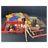 G. I. Joe doll, clothes & misc items.  Missing