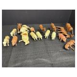 Articulated Moveable Farm Animal Toys