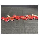 (6) Tomica Die-Cast Rescue Vehicles