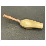 10" Brass Grain Scoop