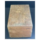Shaw Walker Wooden Recipe Box