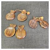 Wooden Castanet Percussion Instruments