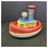 VTG Fisher-Price Tuggy Tooter Toy