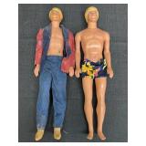 2 Ken Barbie Dolls