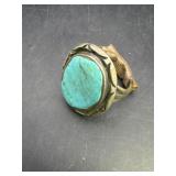 Navajo Style Turquoise Ring