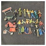 Variety of VTG Action Figures/Parts/Assessories