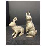 2 Tin Rabbits
