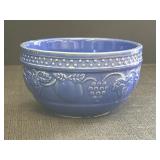 6.5" Blue Stoneware Bowl